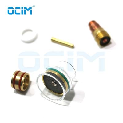 China WP18/17/26 CAT TORCH CHAMPAGNE Tig BEC GAS LENS KIT FOR WP17 18 26 Series Welding Gun for sale