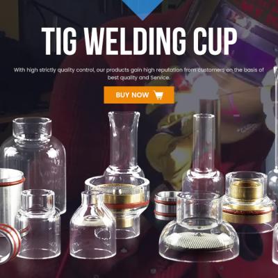 China Tig Torch Clear View Nozzle for the torch from Tig Welding for sale