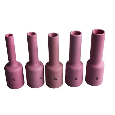 China CAT 17/18/26 54N14L 54N15L 54N16L 54N17L Large TIG Alumina Ceramic Nozzles For Welding Gun WP17 18 26 for sale