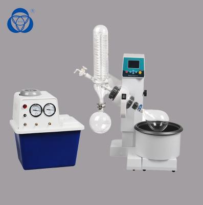 China Continuous Feed  Rotary Vacuum Evaporator , Industrial Rotavapor Excellent Sealing for sale