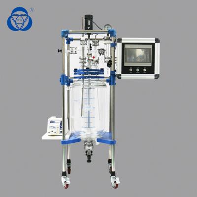 China Automatic Glass Distillation Unit , Lab Distillation Equipment Large LCD Display for sale