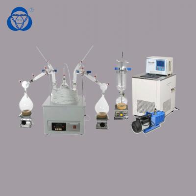 China 10L~50L/H Molecular Distillation Equipment , Vacuum Distillation Kit Anti Corrosive for sale