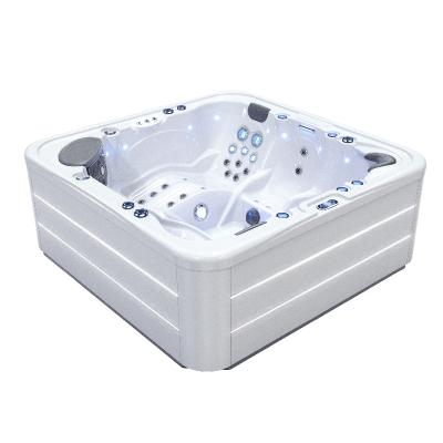 China Modern Hot Sale 5 Person Whirlpool Massage Balboa Modern Acrylic Outdoor SPA Tub for sale