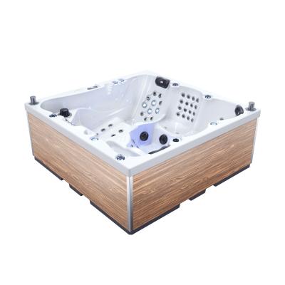 China Modern Premium Luxury Hot Tubs With Settee For Family Use With 84 Customizable Throws for sale