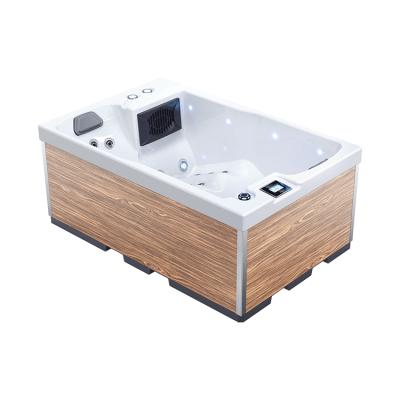 China Low Price 2 Person Modern Balboa System Acrylic Outdoor Spa Massage Hottub for sale