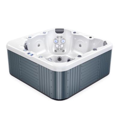 China Hydraulic freestanding joyonway outdoor whirlpool spa system low price hot tub for sale