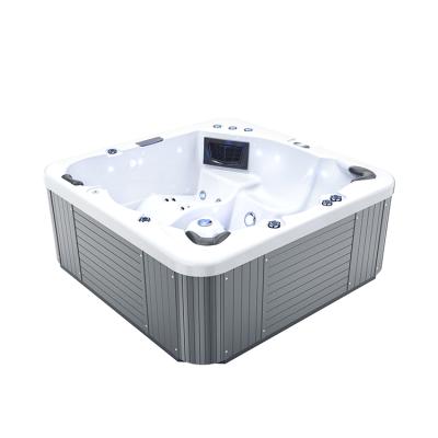 China Factory Best Sales Large 5 Person Modern Hot Outdoor Whirlpool Massage Hot Tub for sale