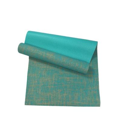 China Travel Fitness Wholesale Eco-Friendly Yoga Mat Natural Jute Yoga Mat for sale