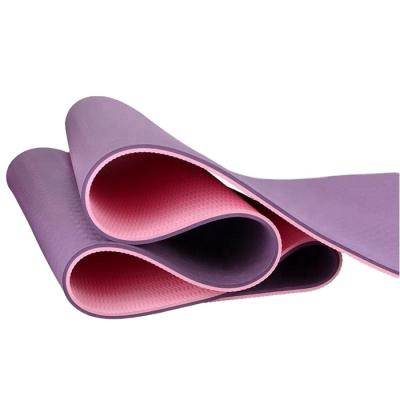 China 2021 Unique New Design Tape Eco - Friendly No Smell Tape Free Yoga Mat PVC 4mm for sale