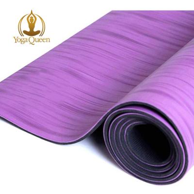 China China Best Quality Natural Rubber Organic Yoga Mat Manufacturer 100% Anti-Slip Custom Printing for sale