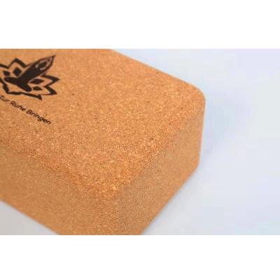 China 3*6*9 4*6*9inch Travel Fitness Yoga Cork Block Yoga Pilates Type For Yoga Set With Bag for sale