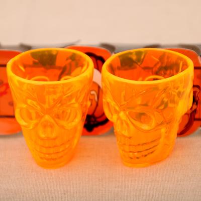 China Modern Skull Head Bone Cup Creative Halloween Water Cup Children's Toy for sale