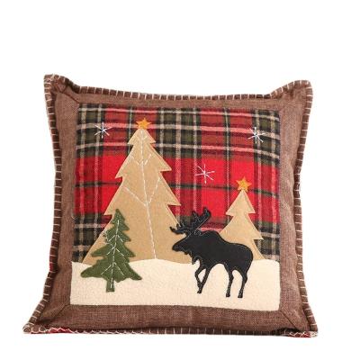 China Eco - Friendly Innovative Products Pillow Cases Cushion Sublimation Pillow Cases Christmas Gift Decoration for sale