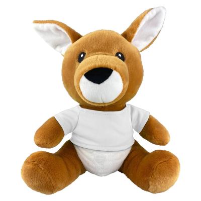 China Health Care Institutes Spot Stock Kangaroo Plush Toy Custom Animal Kangaroo Stuffed Factory Wholesale Promotion Stuffed Kangaroo Plush With Logo Custom for sale