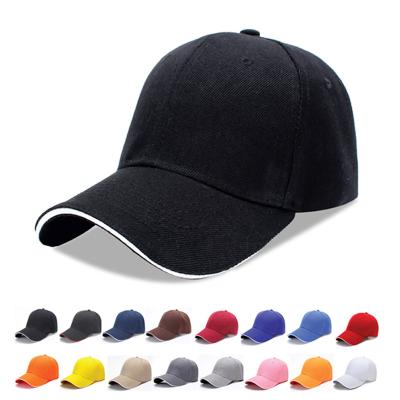 China Agriculture HOHO Eumo 6 Panel Heavy Acrylic Sandwich Hat High Quality Custom Mens Running Dry Fit Hats Sports Baseball Head Wear HDW001 for sale