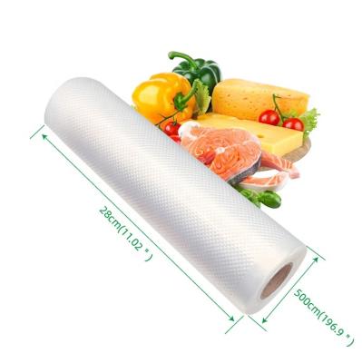 China BPA Free Vacuum Storage Moisture Proof Bags For Food Roll Vacuum Freezer Bags For Food Saver Work With All Vacuum Sealer Machine for sale