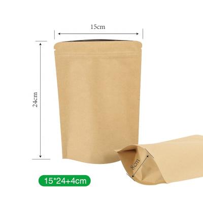 China 3 Ply Reusable Aluminum Foil Wrapping Paper Pouch Mylar Foil Food Packaging Bag Zip Lock Moisture Proof Stand Up Pouches for sale