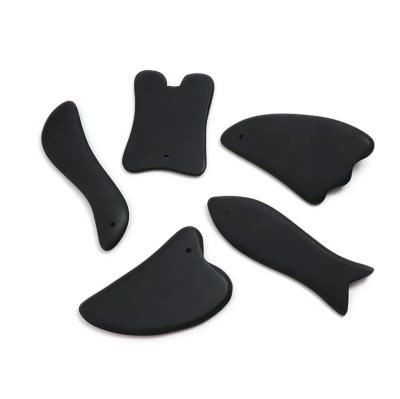 China Whitening Small Gua Sha Hotselling Cheap Massage Gua Sha Board Black Massage For Face for sale