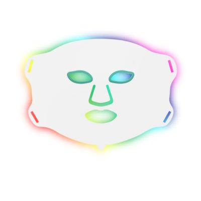 China 7 Color Skin Rejuvenation Face Mask LED Face Mask Face Mask Photon Light Anti Aging Beauty Therapy Neck Face Mask for sale