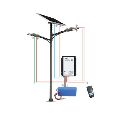 China Solar charger controller 12V 24V mppt 15a street light controller CLL12/2420LI-A2 for sale