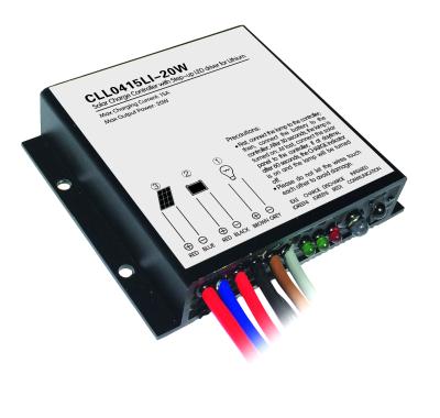 China Lighting Controller Cheap Solar Regulator 12v Charge Controller Putian CLL0415LI-20W for sale