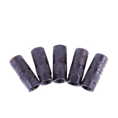 China Construction Joint Grouting Injection Packers Hydraulic Grease Gun Coupler Black for sale