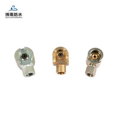 China Building Coating Coupler Nozzle for Efficiently Connecting Flat Head Injection Packers for sale