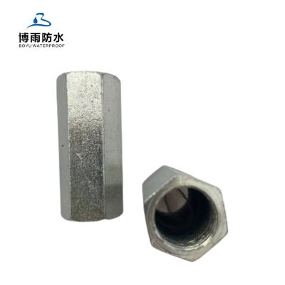 China Stainless Steel Hexagonal Coupler Nozzle for Connecting Flat Head Injection Packers for sale