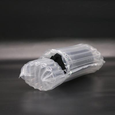 China Shockproof Inflatable Wine Column Air Cushion Roll Explosion Plastic Packing Bubble Bags For Shipping Wine Bottles Protective for sale