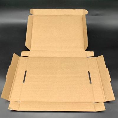 China Recycled Materials Shipping Boxes Pack Small Corrugated Box For Literature Shipping Packing Mailer for sale