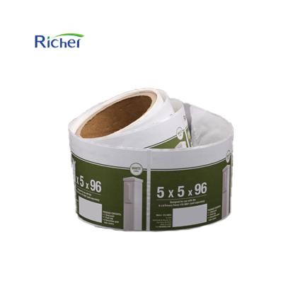 China Custom Round Paper Bottle Label Roll Adhesive Waterproof Synthetic Logo Label Sticker Printing Waterproof for sale