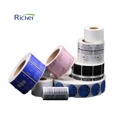 China Waterproof Stickers Labels Custom Round Circle Rolls Personalized Stickers Labels for sale