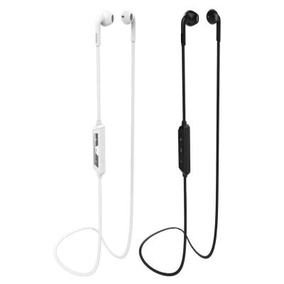 China Portable Flat Cable Bluetooth Headphones Magnet Built In Mic , 2 Hours Charging Time for sale