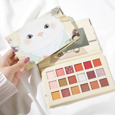 China Waterproof Cosmetic Shimmer Pigmented Eyeshadow Palette Eyeshadow Makeup Eyeshadow Vendor Makeup Eyeshadow Palette for sale