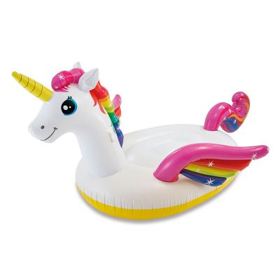 China Intex 57281 Intex 57281 Flamingo Style Carriage Inflatable Unicorn Pool Float Unicorn Inflatable Unicorn for sale