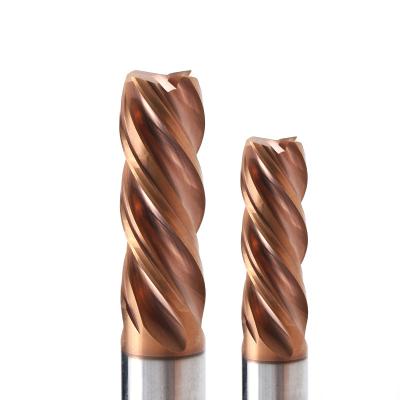 China High quality tungsten cobalt alloy tungsten steel milling cutter with long edge is suitable for machining high temperature alloy for sale