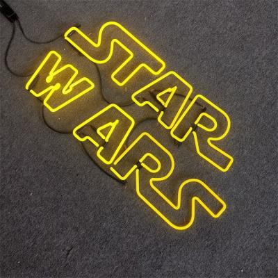 China Full Real Yellow Glass Neon Tubes Double Letter Neon Sign Lighting Neon Sign Letters For Sale for sale