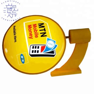 China Outdoor location (custom advertising light box studio for MTN branches for sale