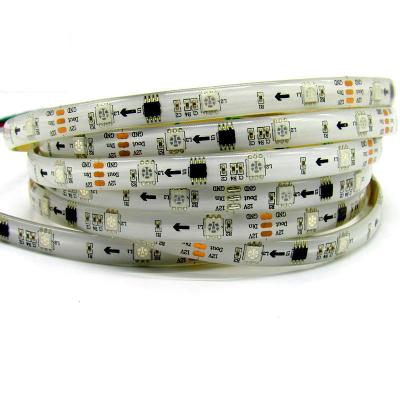 China Full Color WS2811 Hotel LED Strip 48LED 12V Addressable Pixel Led Strip for sale