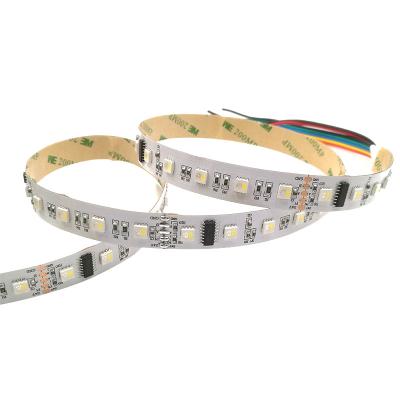 China Hotel 5mm Width Ws2812b Mini Led Pixel Strip 3535 60leds/m Individual Accessible Flexible Sk6812 Led Strip Light Strips RGB Color for sale