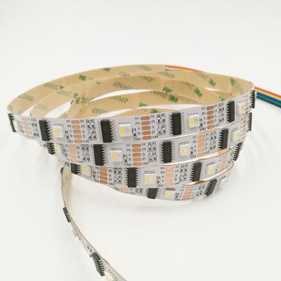 China Sk6812 Individual Accessible Led Hotel Strip Flexible Light 60leds/m Strips RGB Color for sale