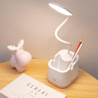 China Factory Direct Touch 190g Touch Fashion Student Eye Protection High Color Rendering Storage Nordic Desk Lamp for sale