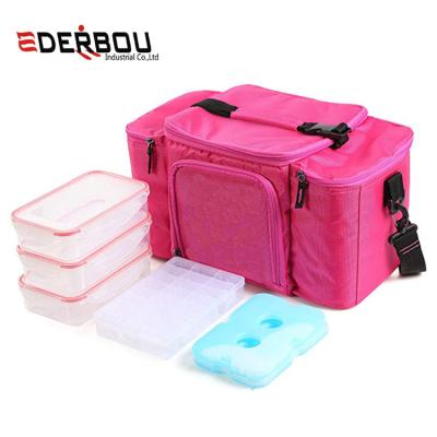 China Insulated Meal Management Bag Party Check Meal Prep Containers, Good Quality Lunch Bags for sale