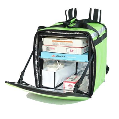 China Commercial Grade Waterproof Eco Cooler Food Insulated Food Delivery Backpack Pizza Delivery Bag for sale