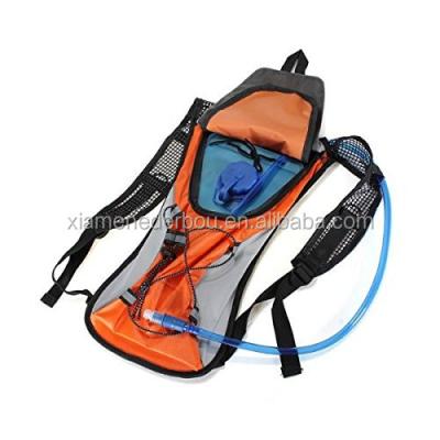 China Waterproof Cycling Hiking Backpack With 2L Water Bladder Cycling Bag Pocket Hydration Climbing Backpack for sale