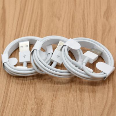 China Mobile Phone Amazon Hot Selling White Color 2a 1m Fast Charging Cable For Iphone Charging for sale