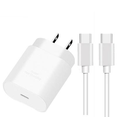 China Mobile Phone US Plug Customized Type-c Tipo USB-c Type C Charger Attach Adjustable 25w 30w Wall Charger Plug Type C Charger With Packing for sale