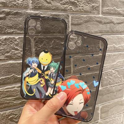 China Anti-drop For iPhone 12 11 pro mini 7 max 8 plus case for iPhone X XR XS Assassination Classroom Anime Phone Case Max Cover for sale