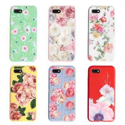 China Anti-drop for iphone 11/12 pro mini 6 7 8 max plus case for iphone X XR XS Max Rose Pink Flowers Daisy Candy colors phone case cover for sale