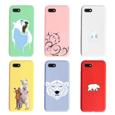 China Anti-fall for iphone 11/12 pro mini 6 7 8 max plus case for iphone X XR XS bear candy colors phone case cover for sale